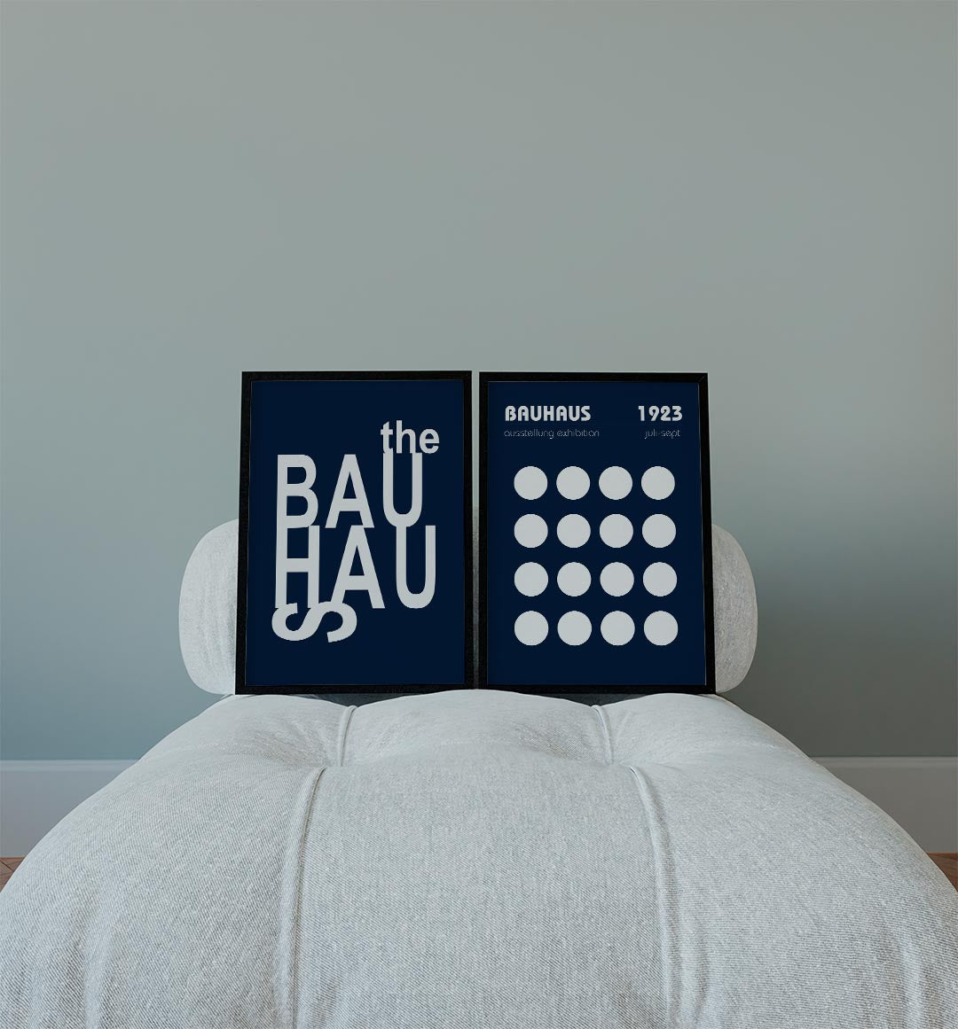 Typografisch spel Posterset