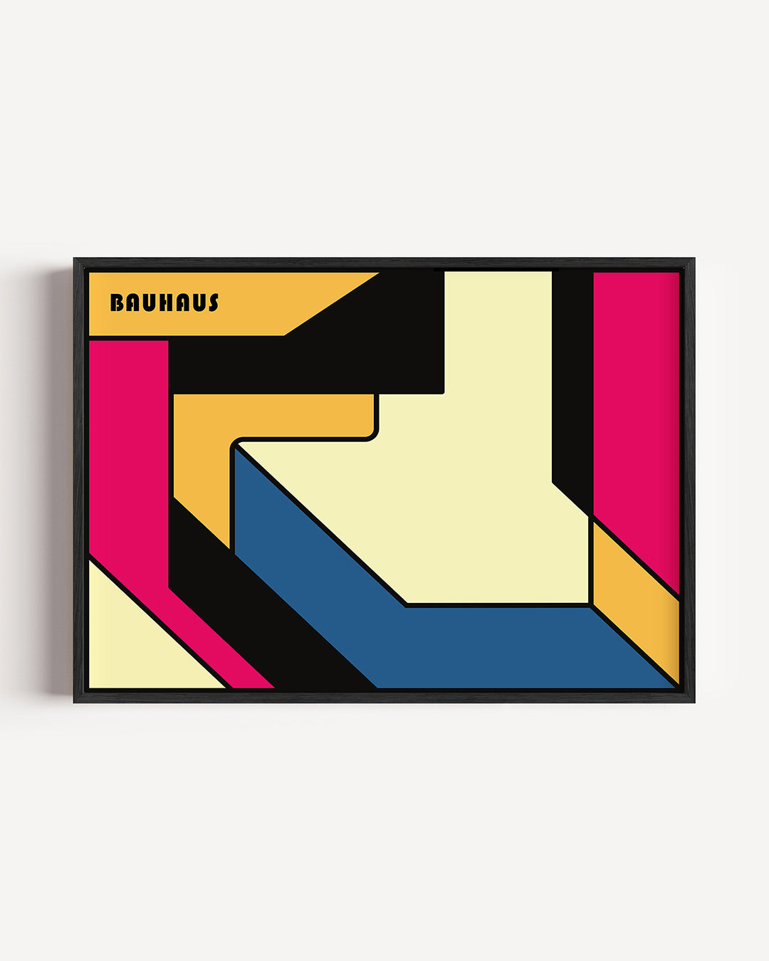 Vorm en kleurvlakken Poster