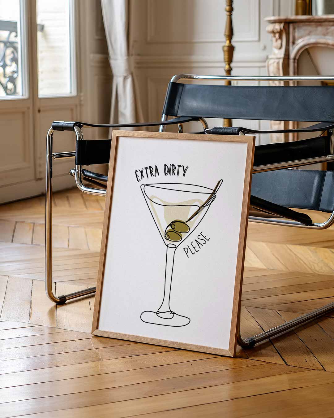 Extra Dirty Martini Poster-WallArtistic