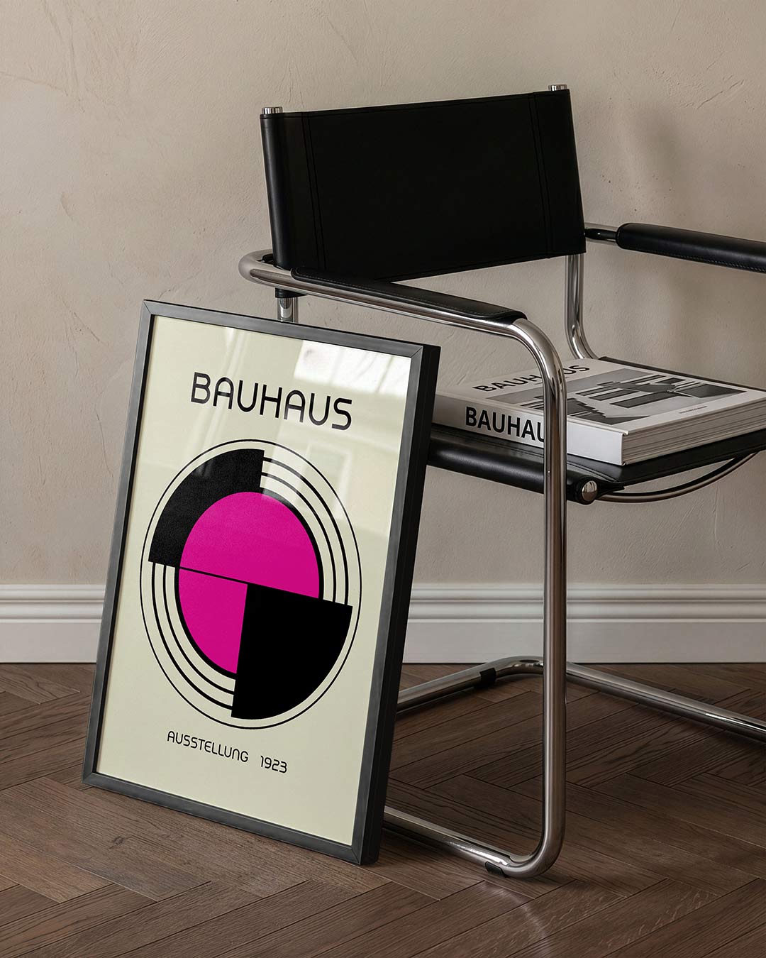 Cirkelvormen en lijnen Poster