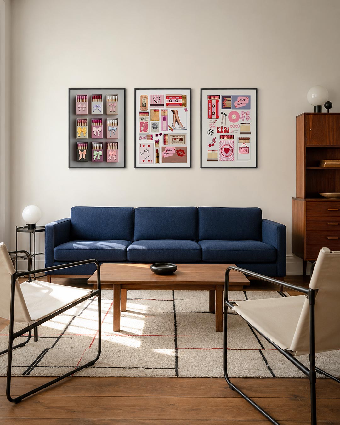 Strikjes en lucifers Posterset