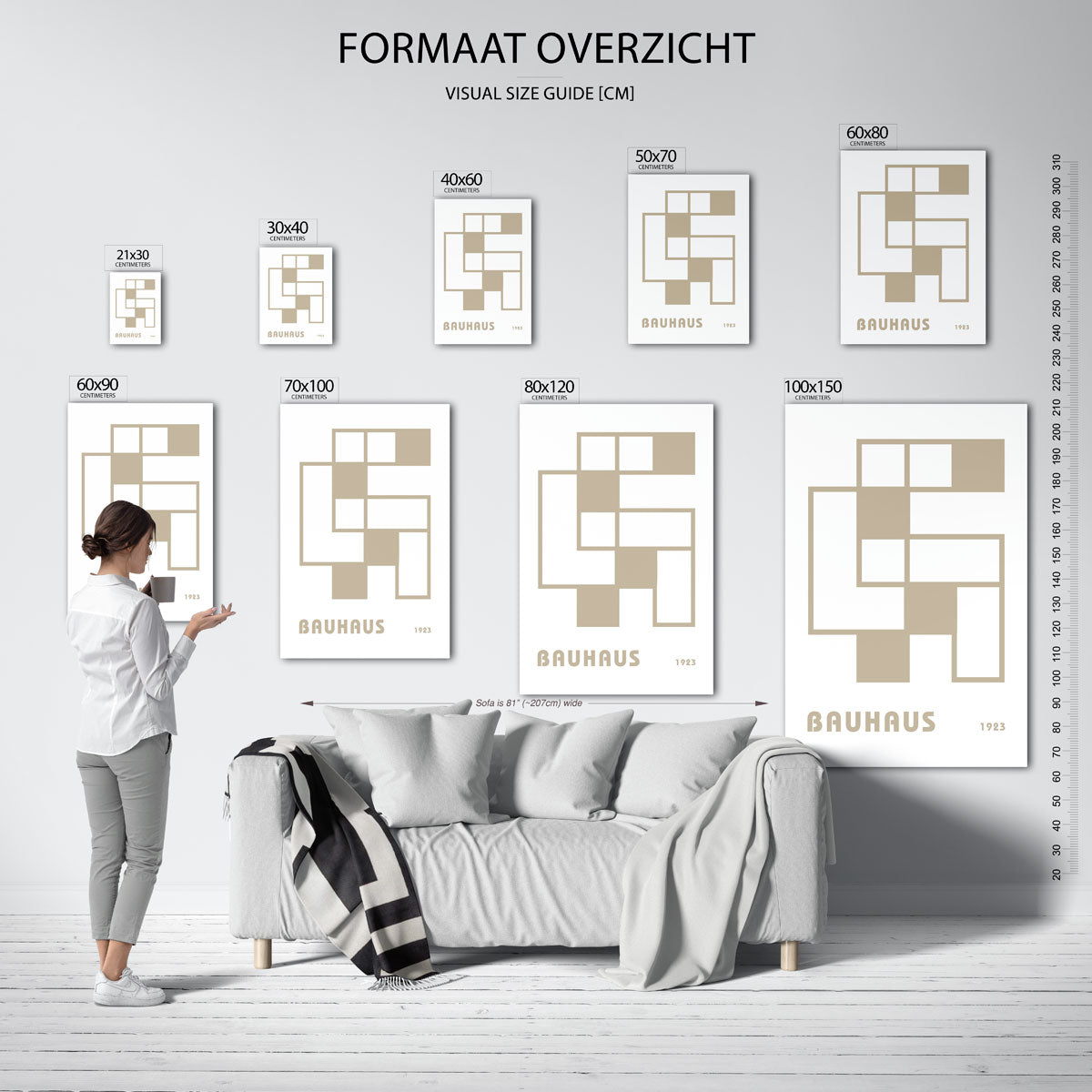 Vormen en vlakken Poster