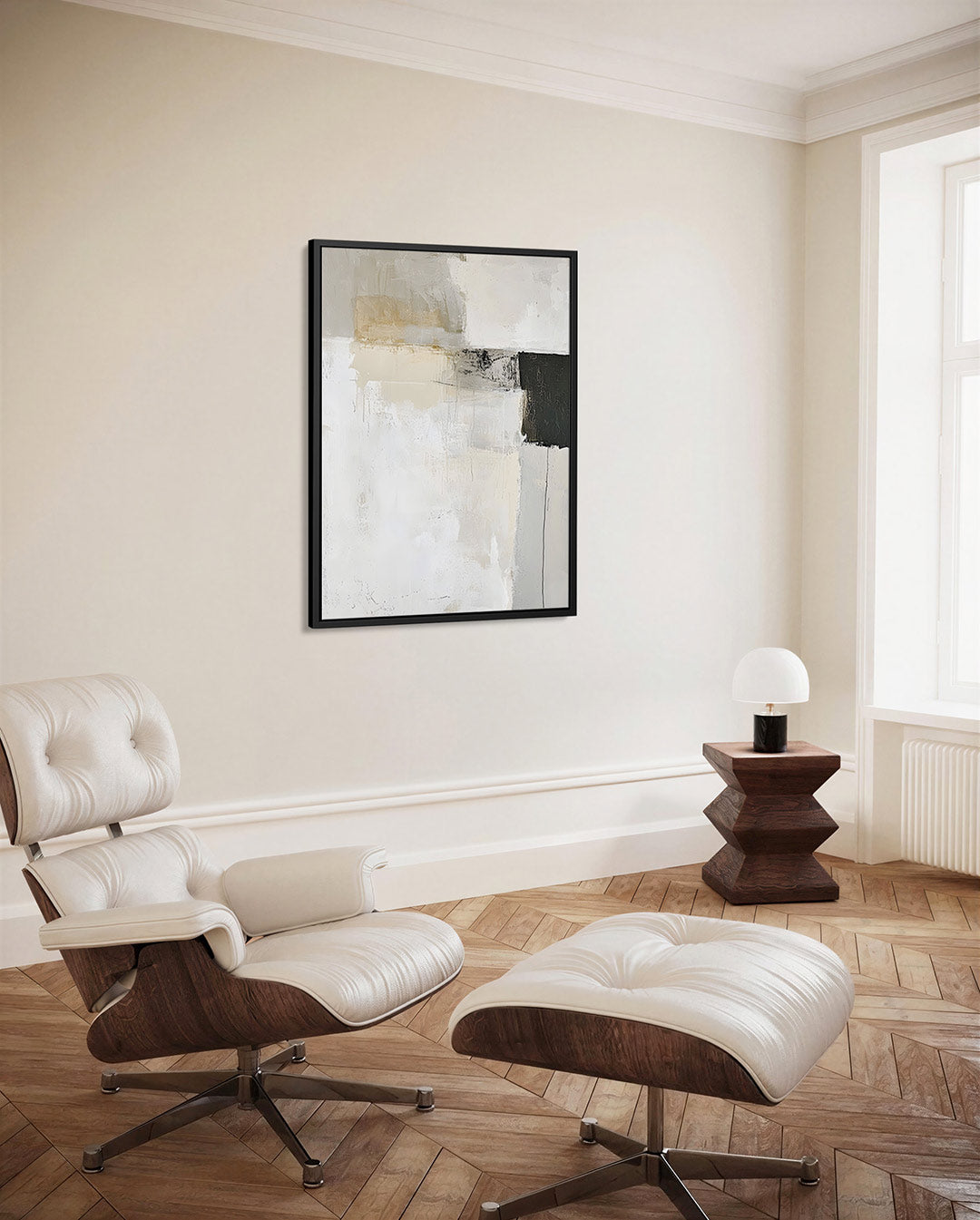 Neutrale compositie Kunstwerk