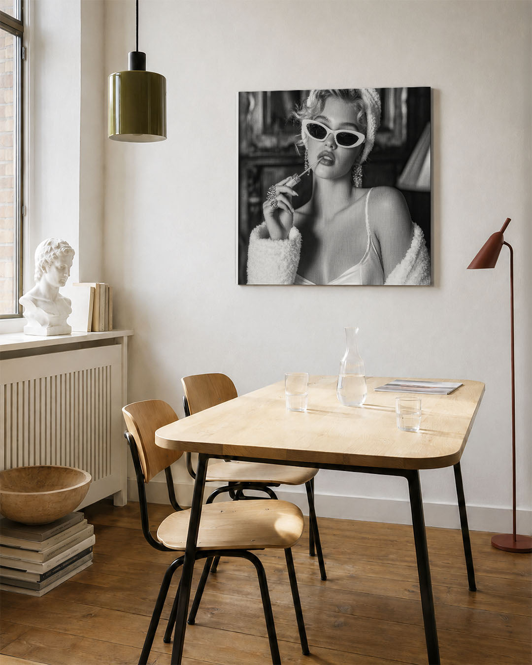 Elegante glamour Kunstwerk