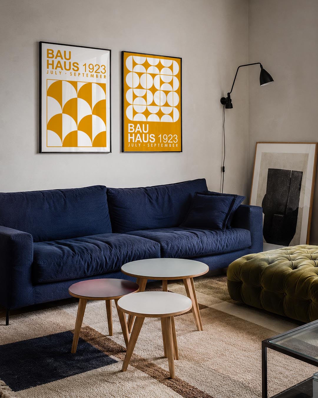 Halfronde ritmes Posterset