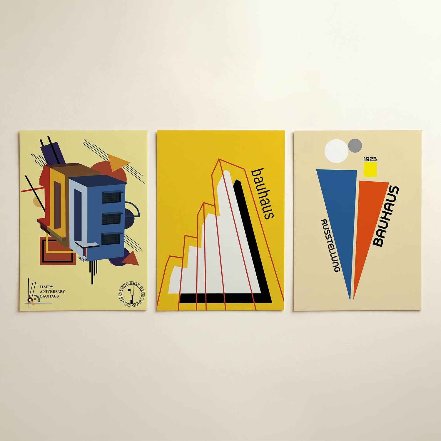 Vormen en lijnen Posterset