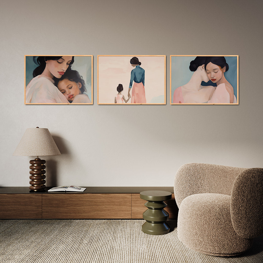 Zachte omhelzing Posterset