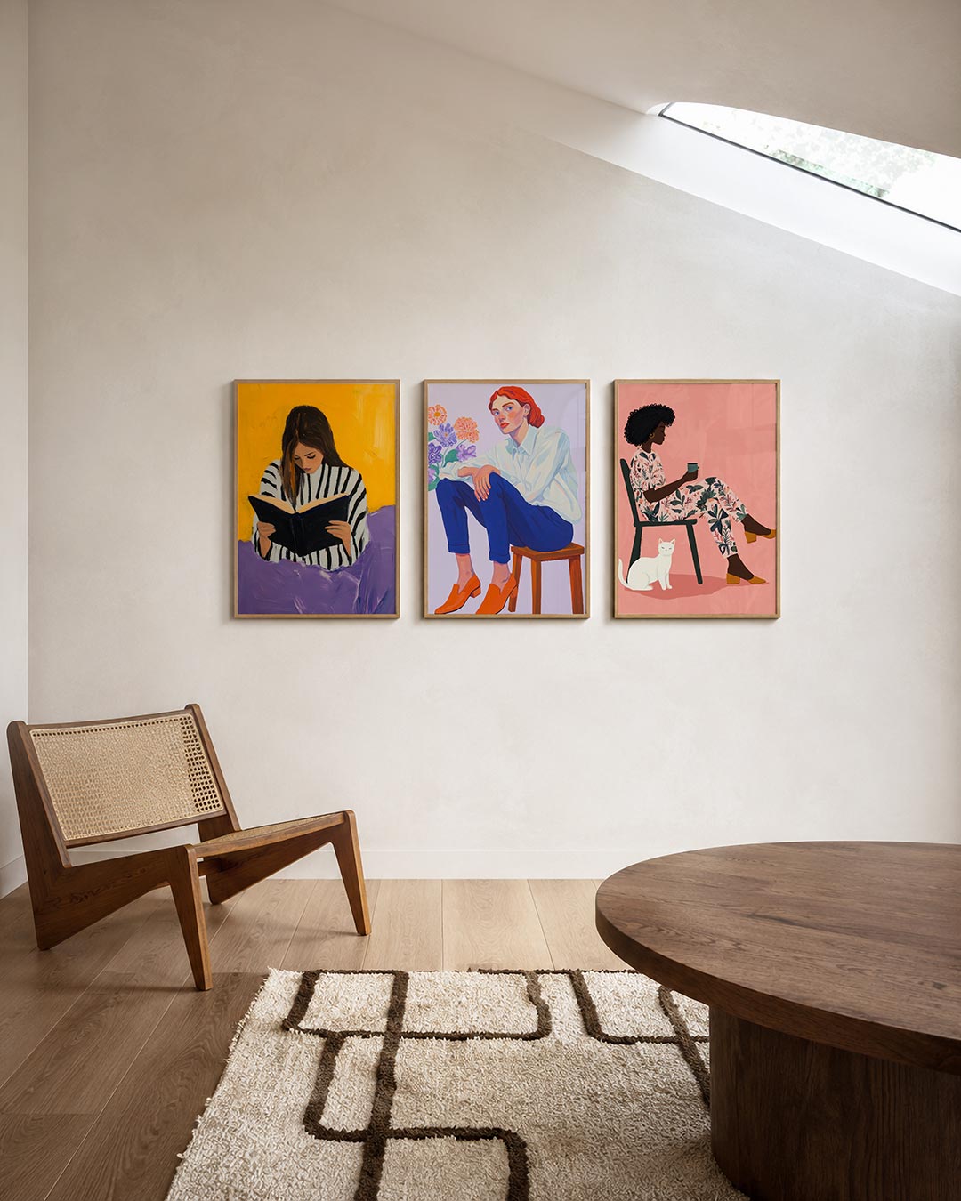 Kleur en lijnen Posterset