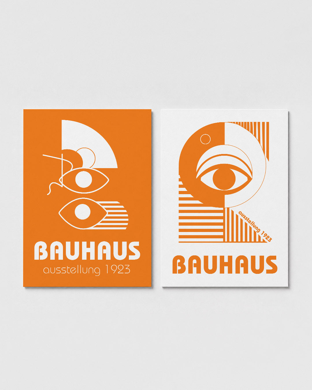 Oogvorm en lijnen Posterset