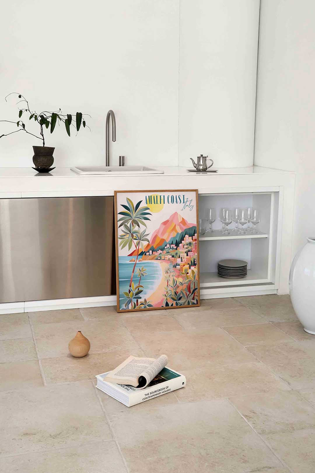 Amalfi kust italië Poster