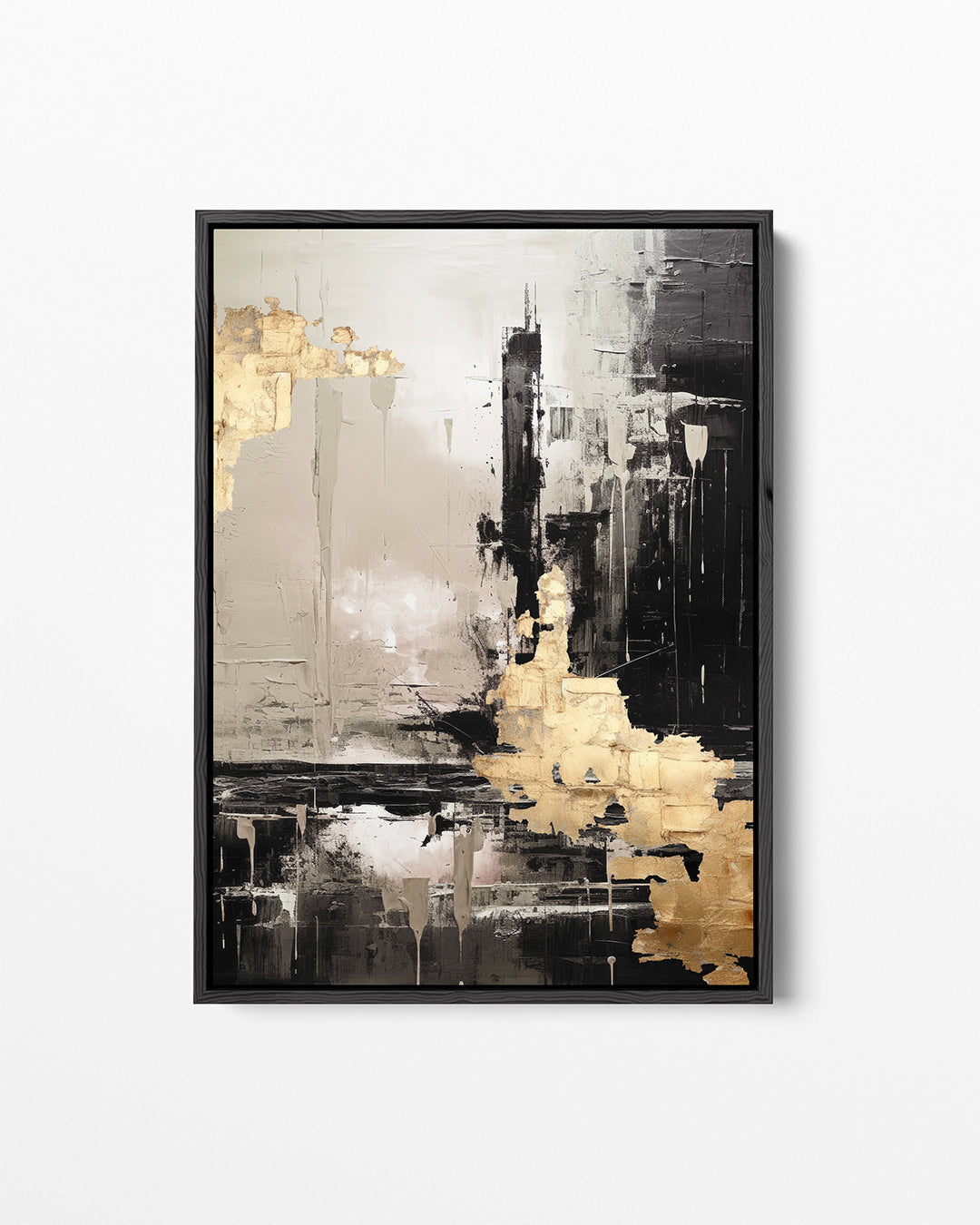 Gelaagde compositie Kunstwerk
