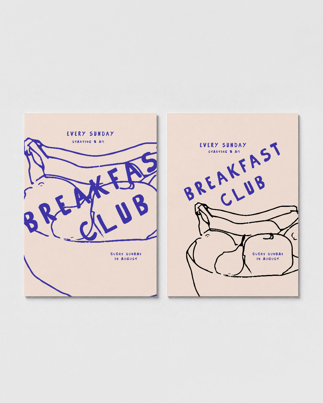 Lijnen en letters Posterset