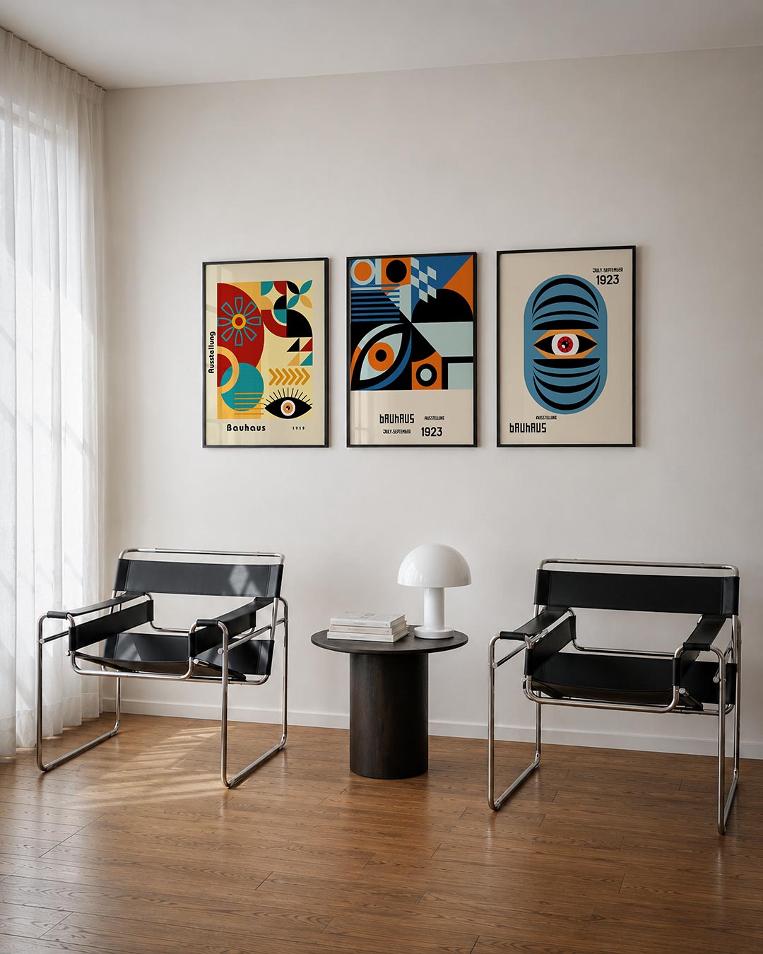 Vormen en kleurvlakken Posterset