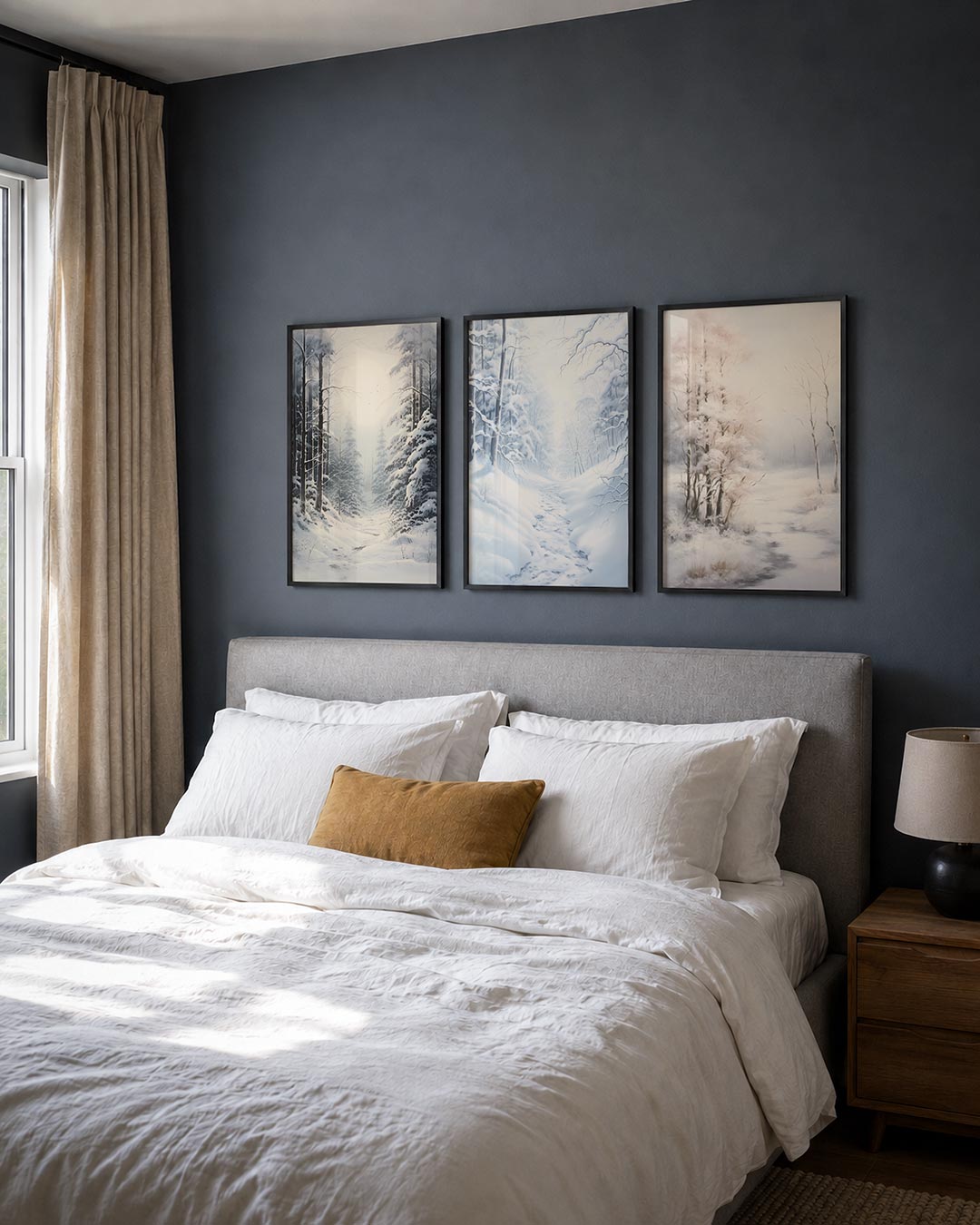 Winterse bosweg Posterset