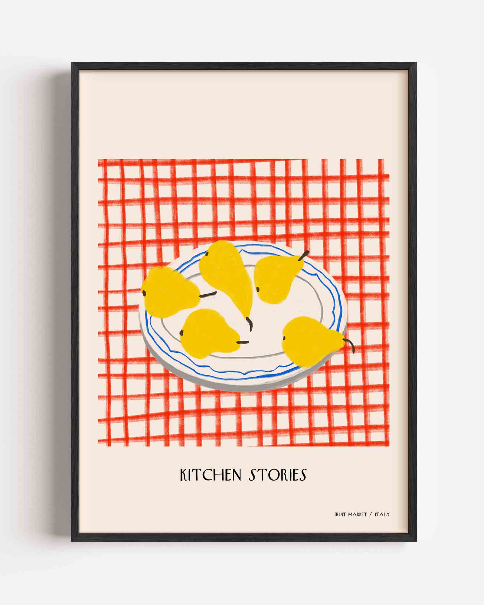 Peren op schaal Poster