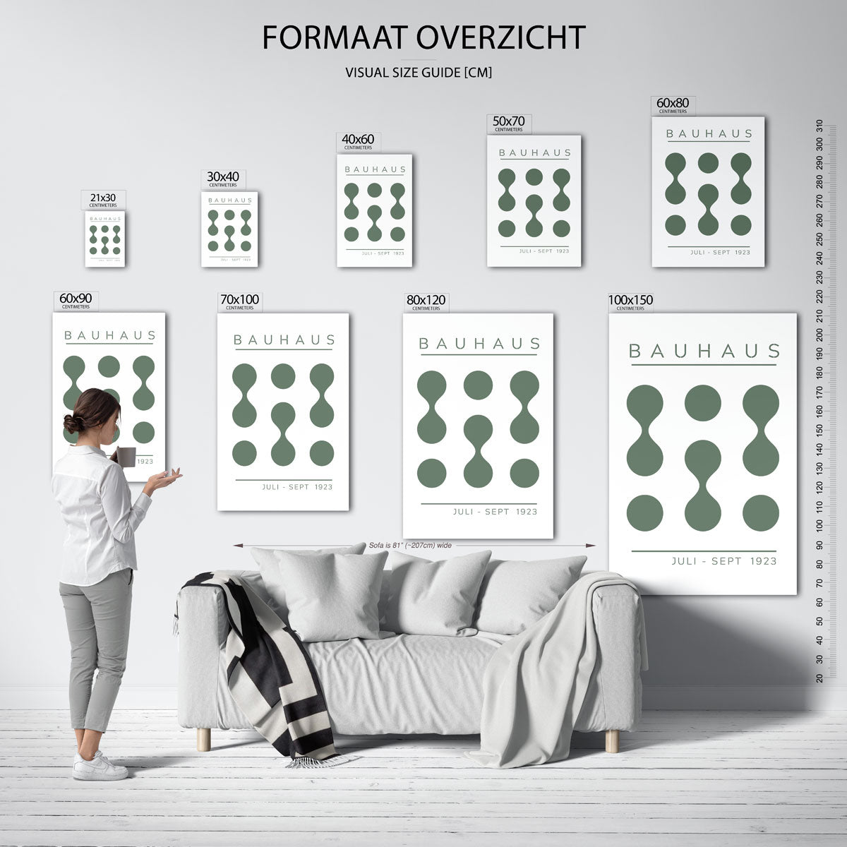 Vorm en balans Poster