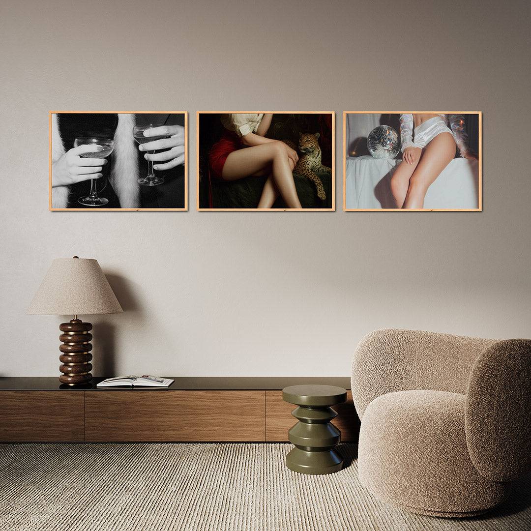 Elegante handen Posterset