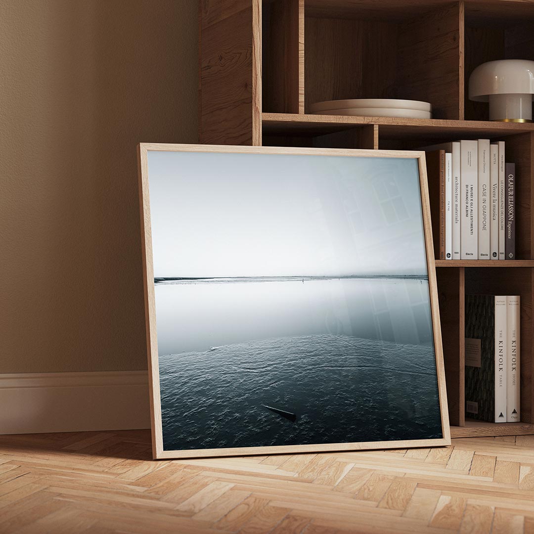 Rustige waterlandschap Poster