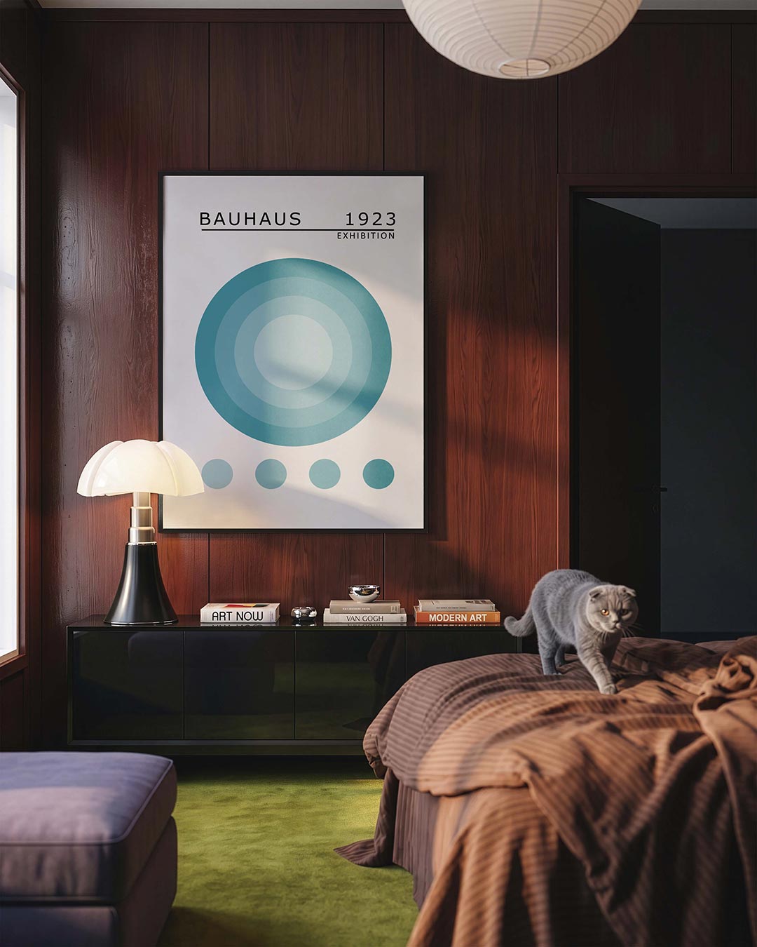 Cirkels en kleur Poster