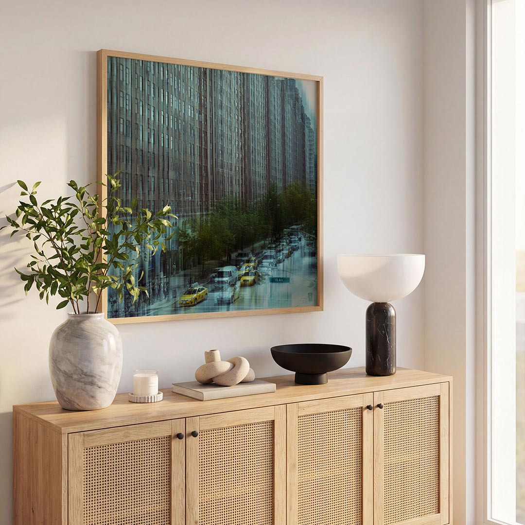 Stedelijke reflecties Poster