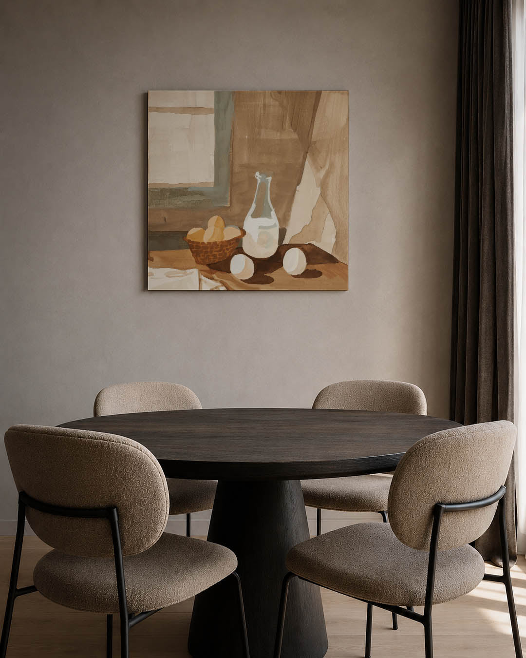 Interieur scène Kunstwerk