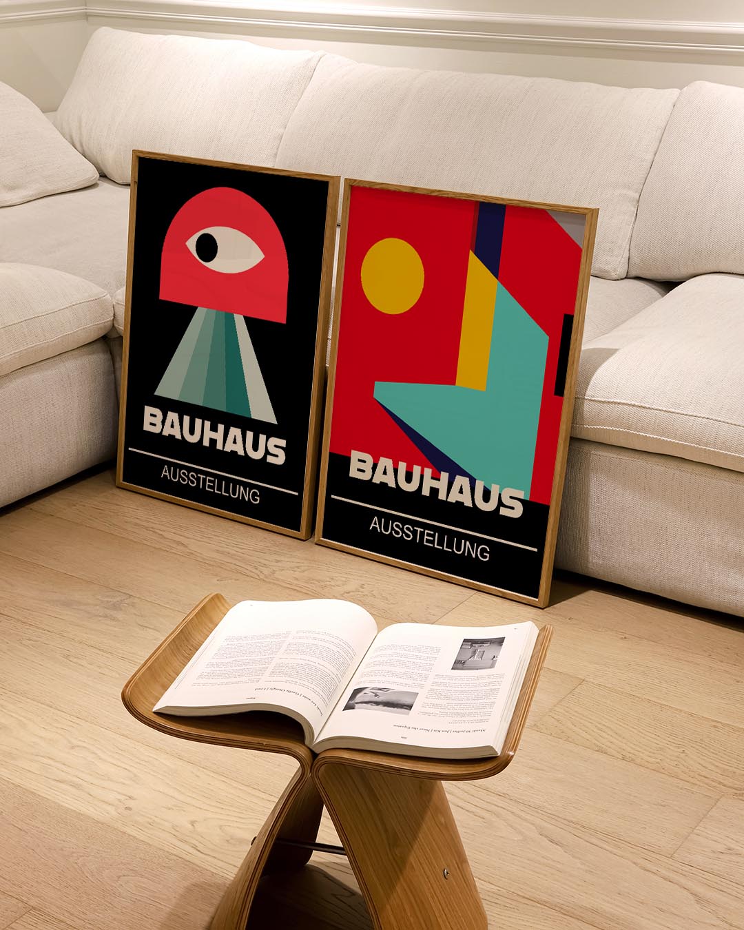 Kleur en vormen Posterset