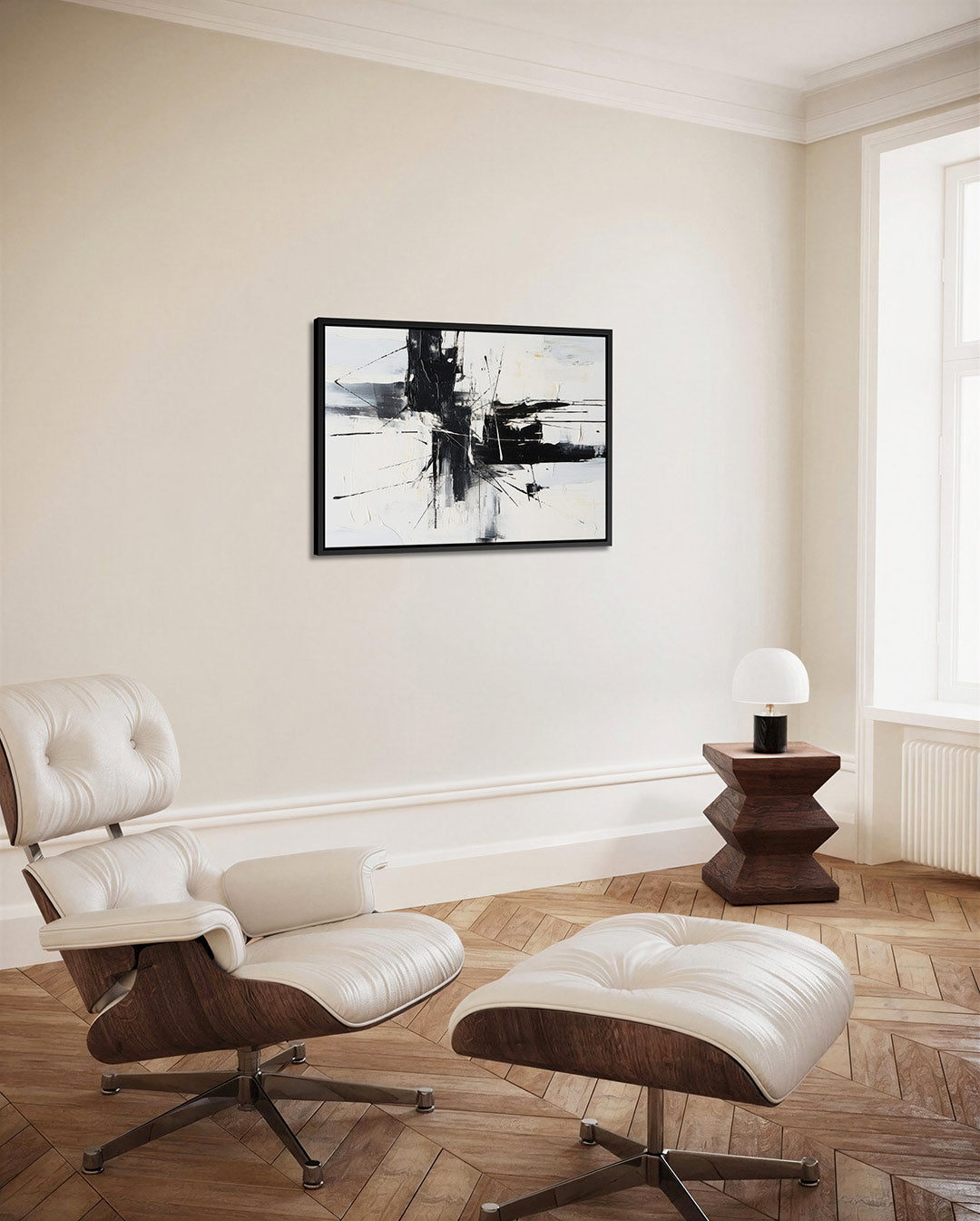 Dynamische lijnen Kunstwerk