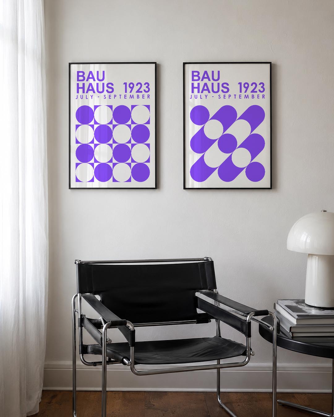 Cirkel en vierkant Posterset