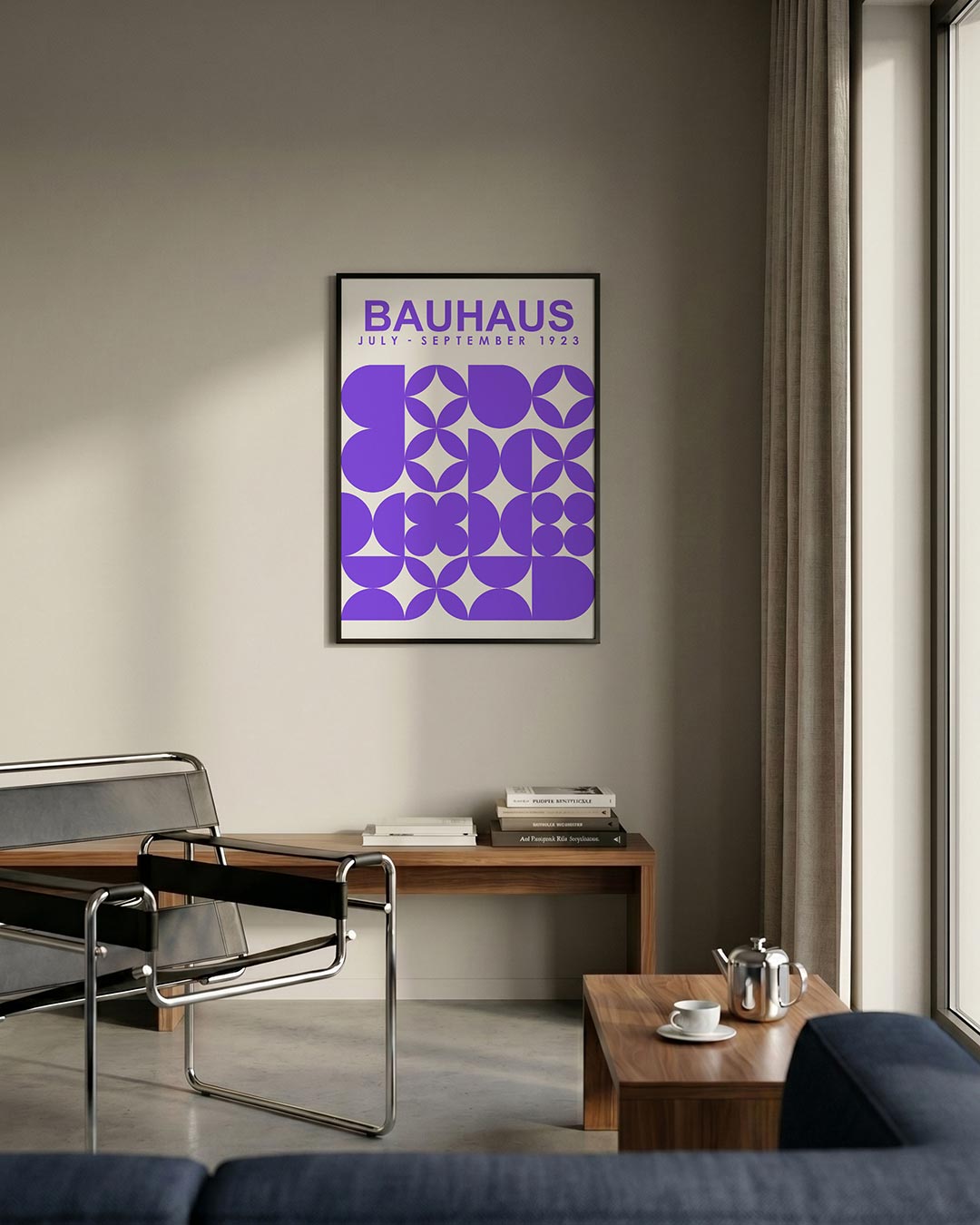 Vormenspel en kleur Poster