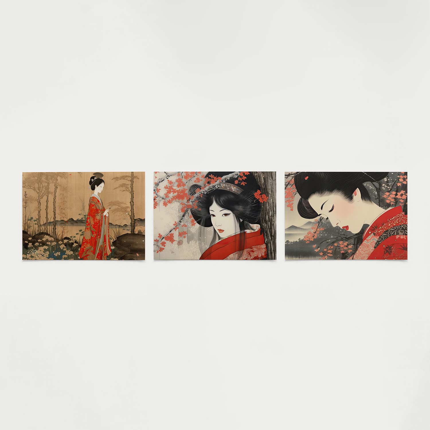 Elegante kleurharmonie Posterset