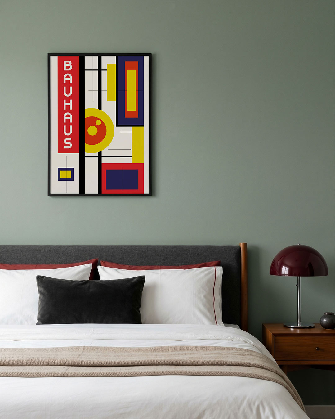 Vormen en vlakkenspel Poster