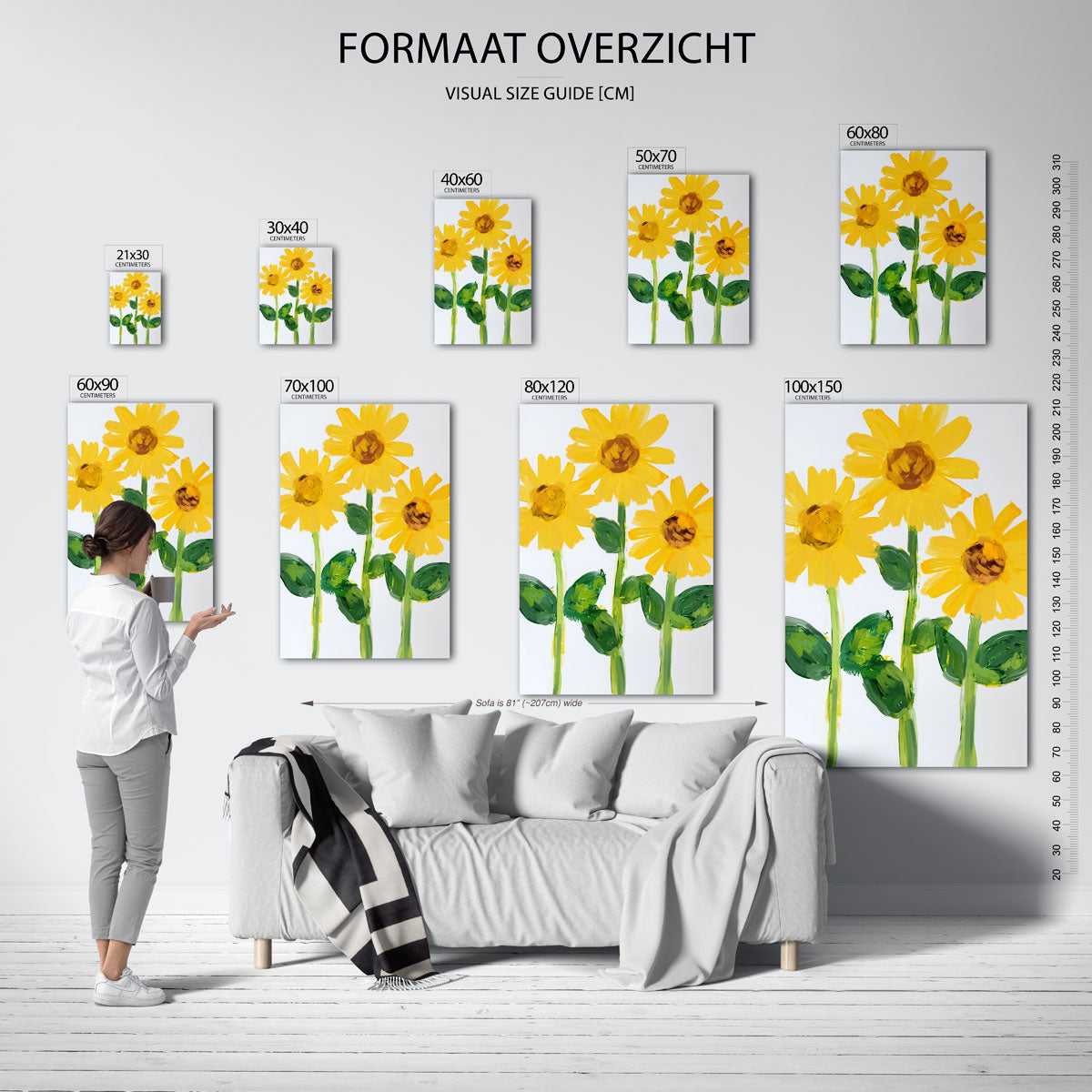 Zonnebloemen Poster