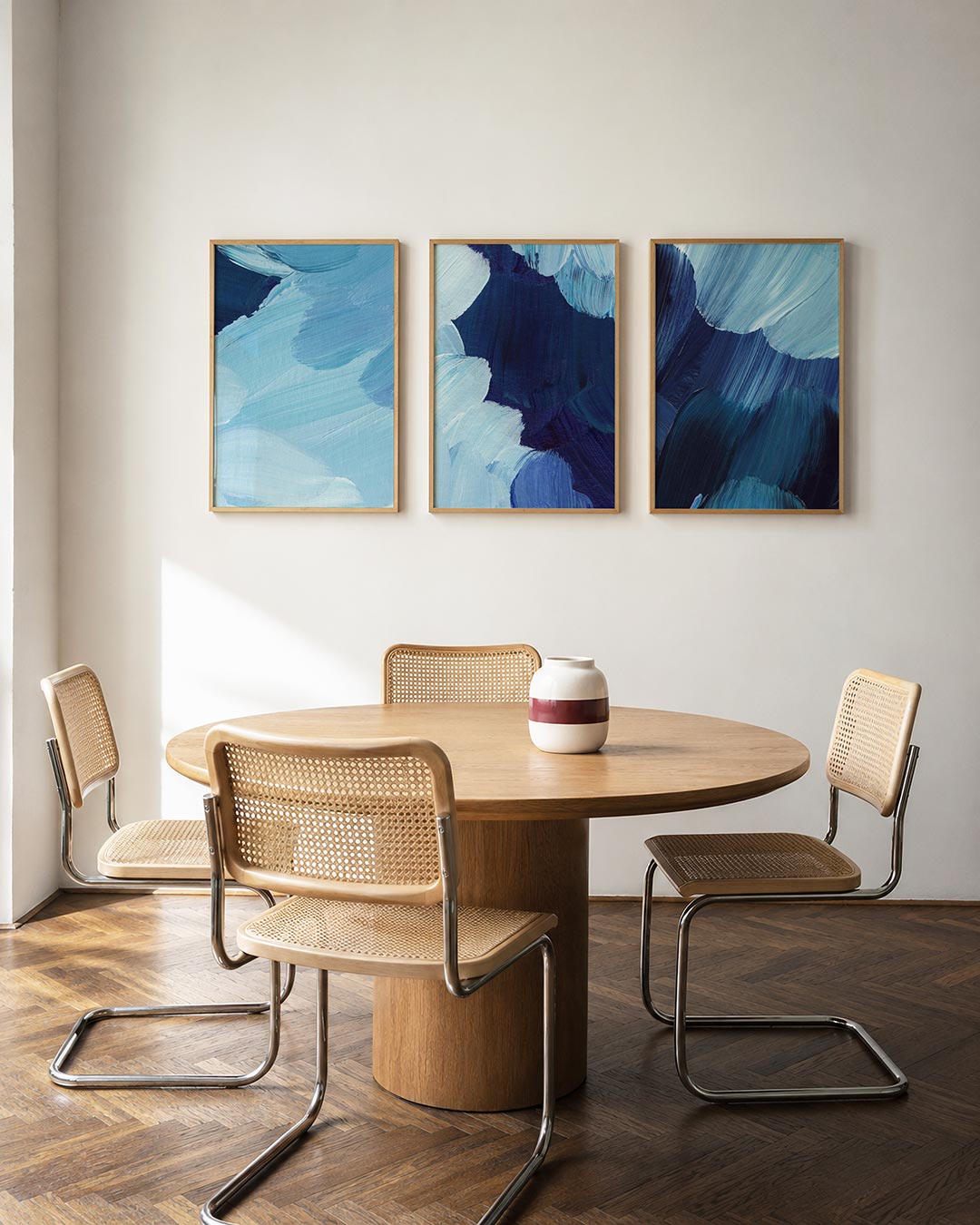 Blauwe vegen Posterset