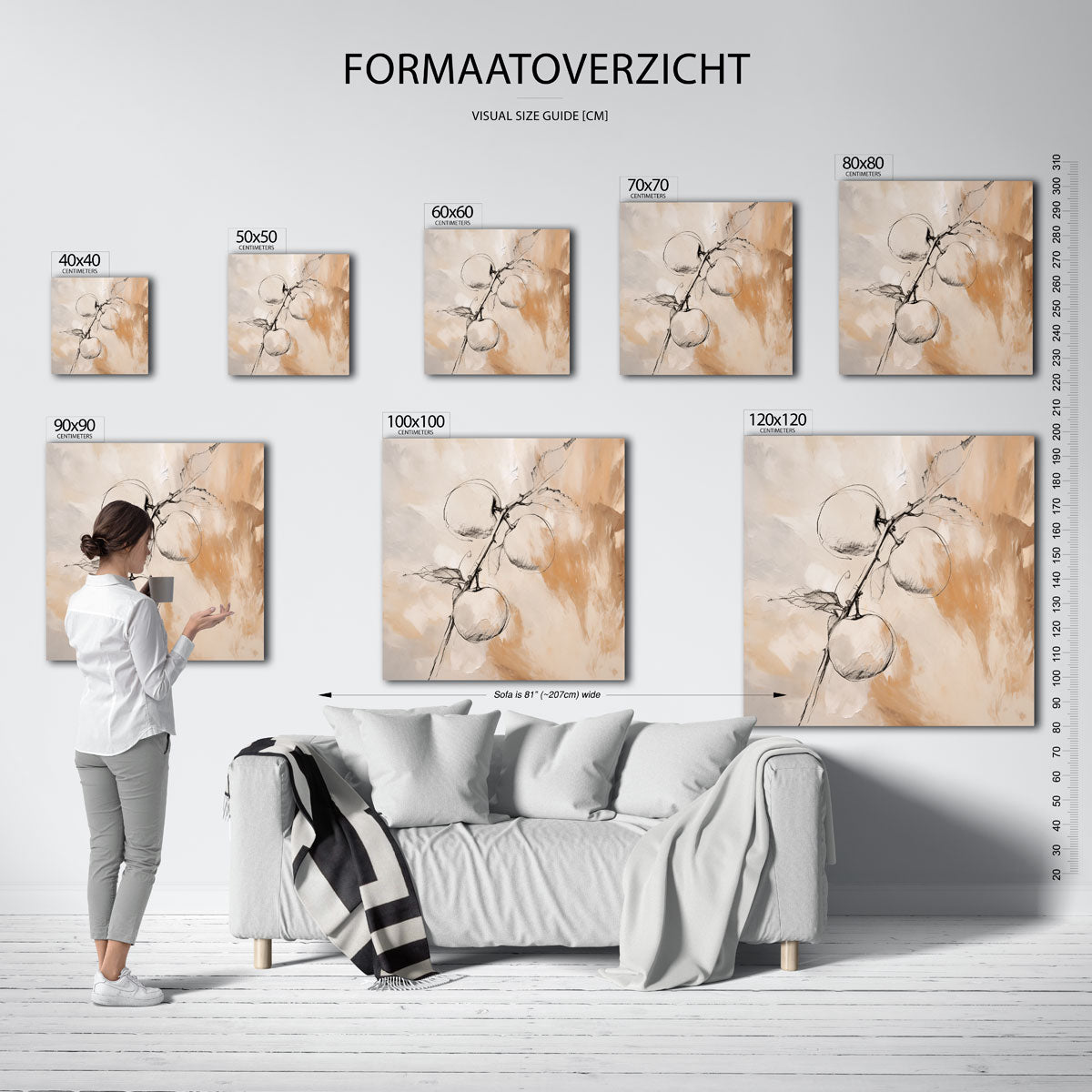 Tak met vruchten Poster