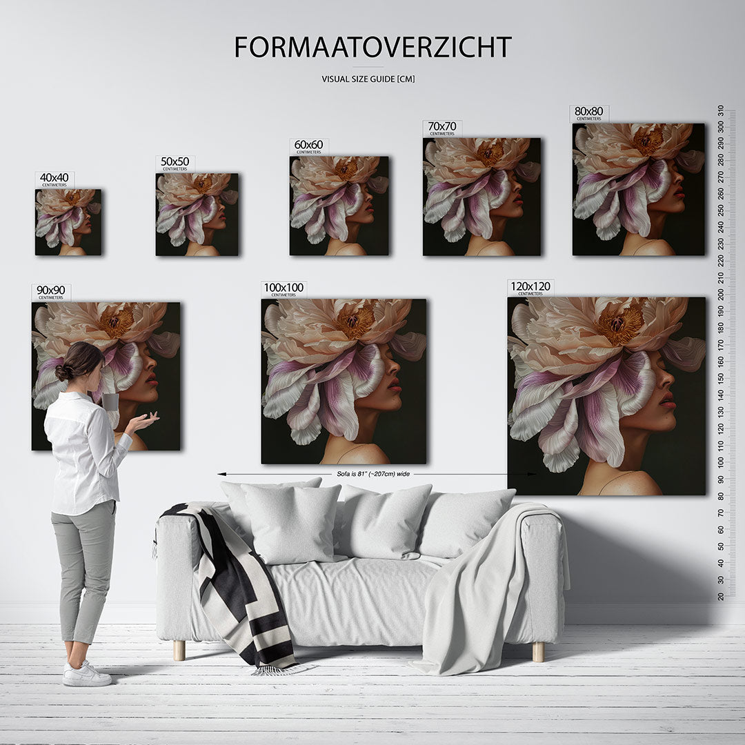 Bloemrijke droom Kunstwerk