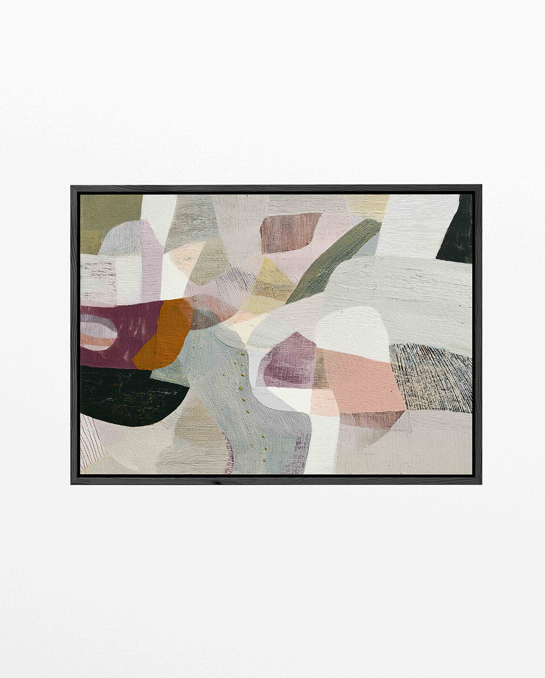 Organische vormen compositie Kunstwerk