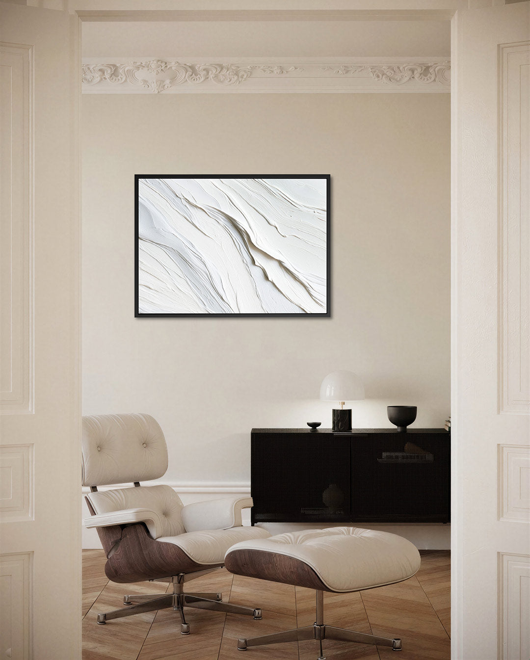 Golvende texturen Kunstwerk