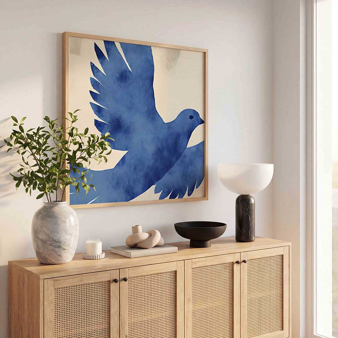 Vogel in vlucht Poster