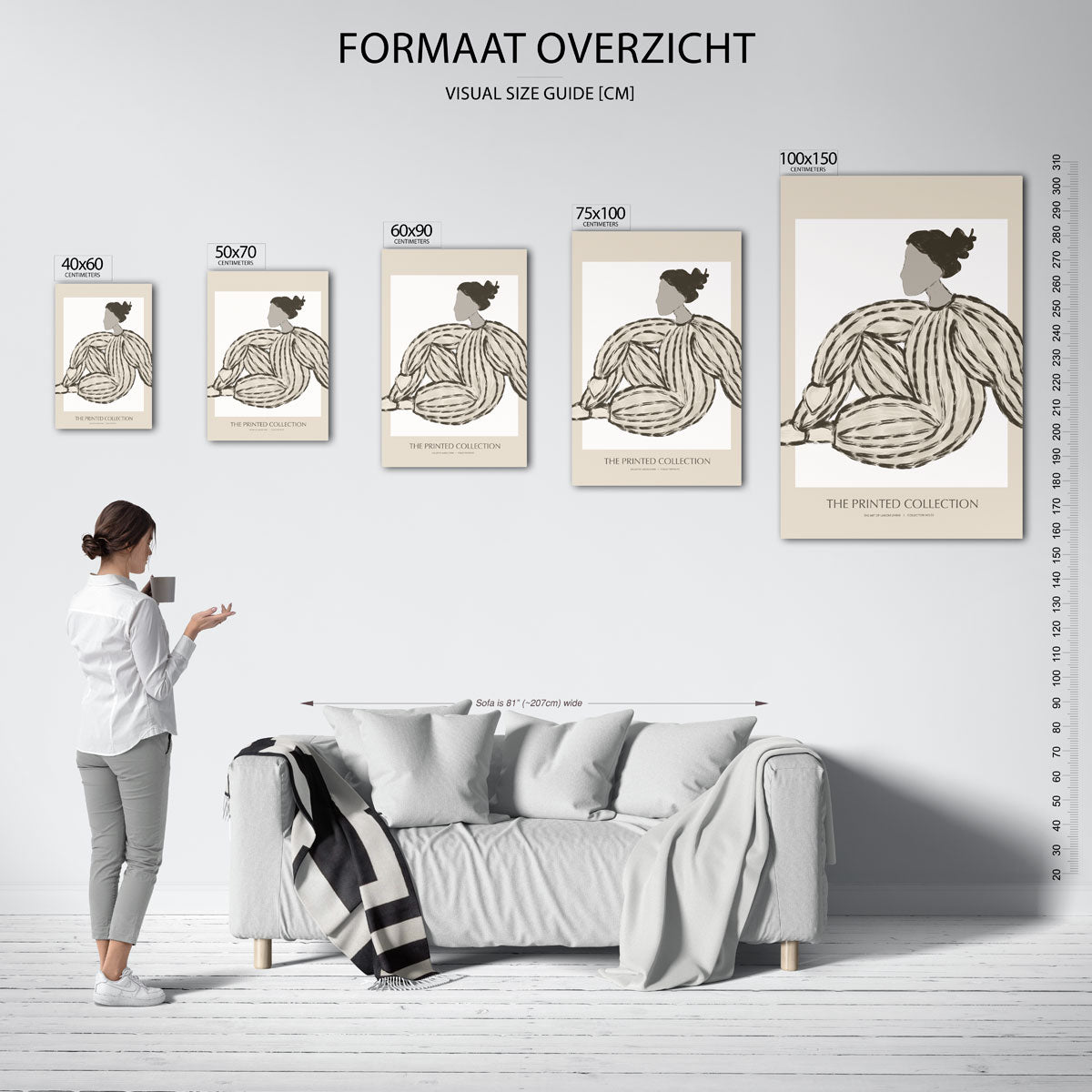 Vrouwelijke vorm Kunstwerk
