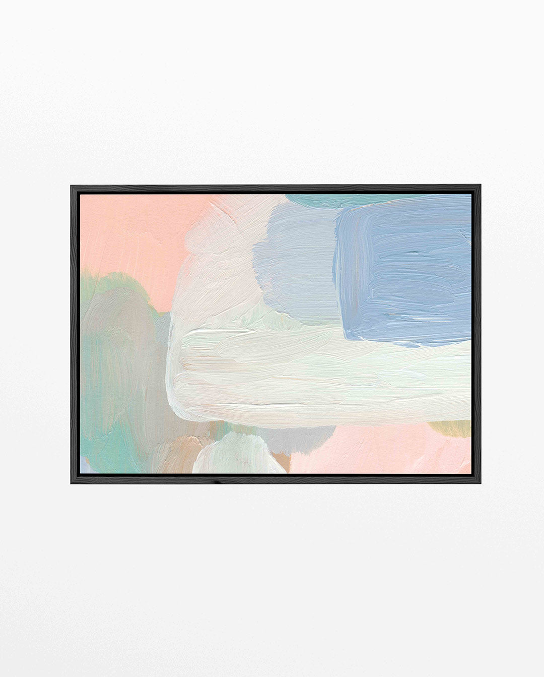 Zachte kleurencompositie Kunstwerk