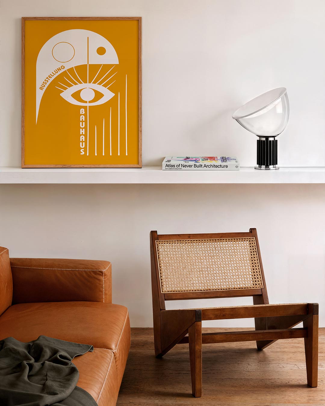 Oog en lijnen Poster