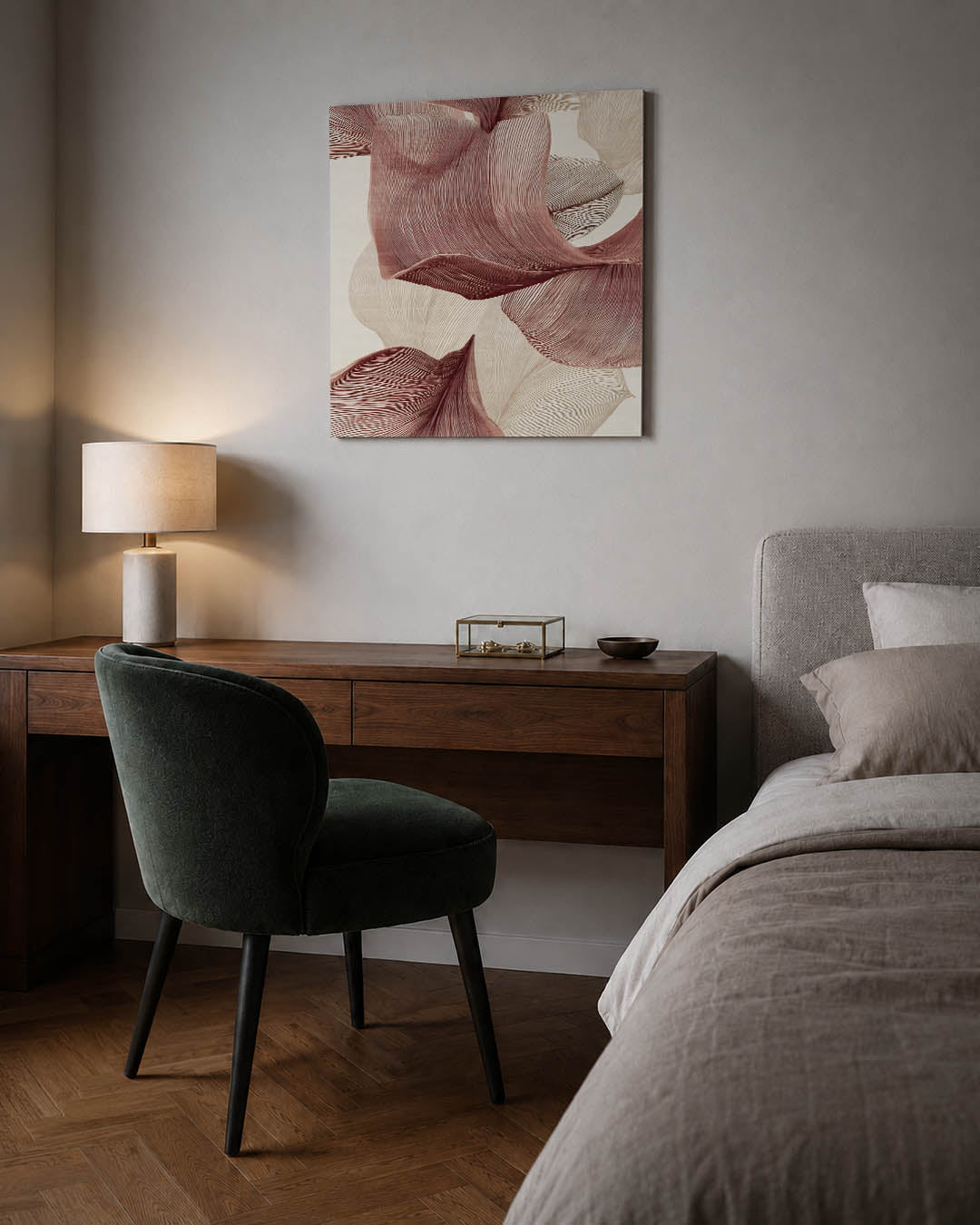Organische lijnen Kunstwerk