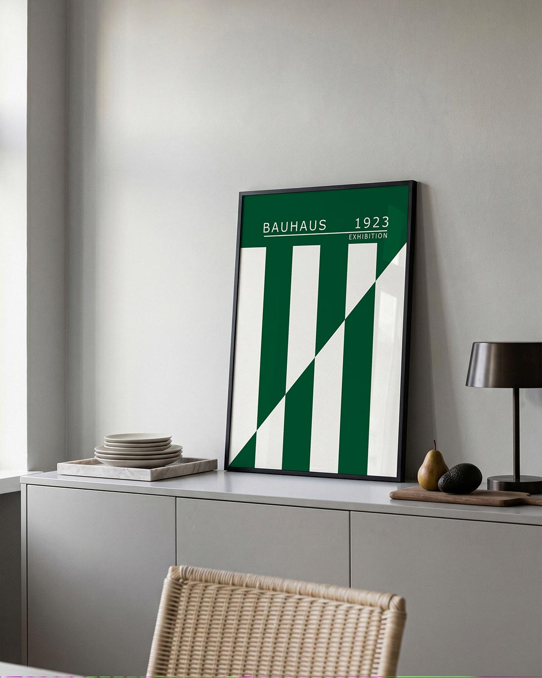Lijnen en vlakken Poster