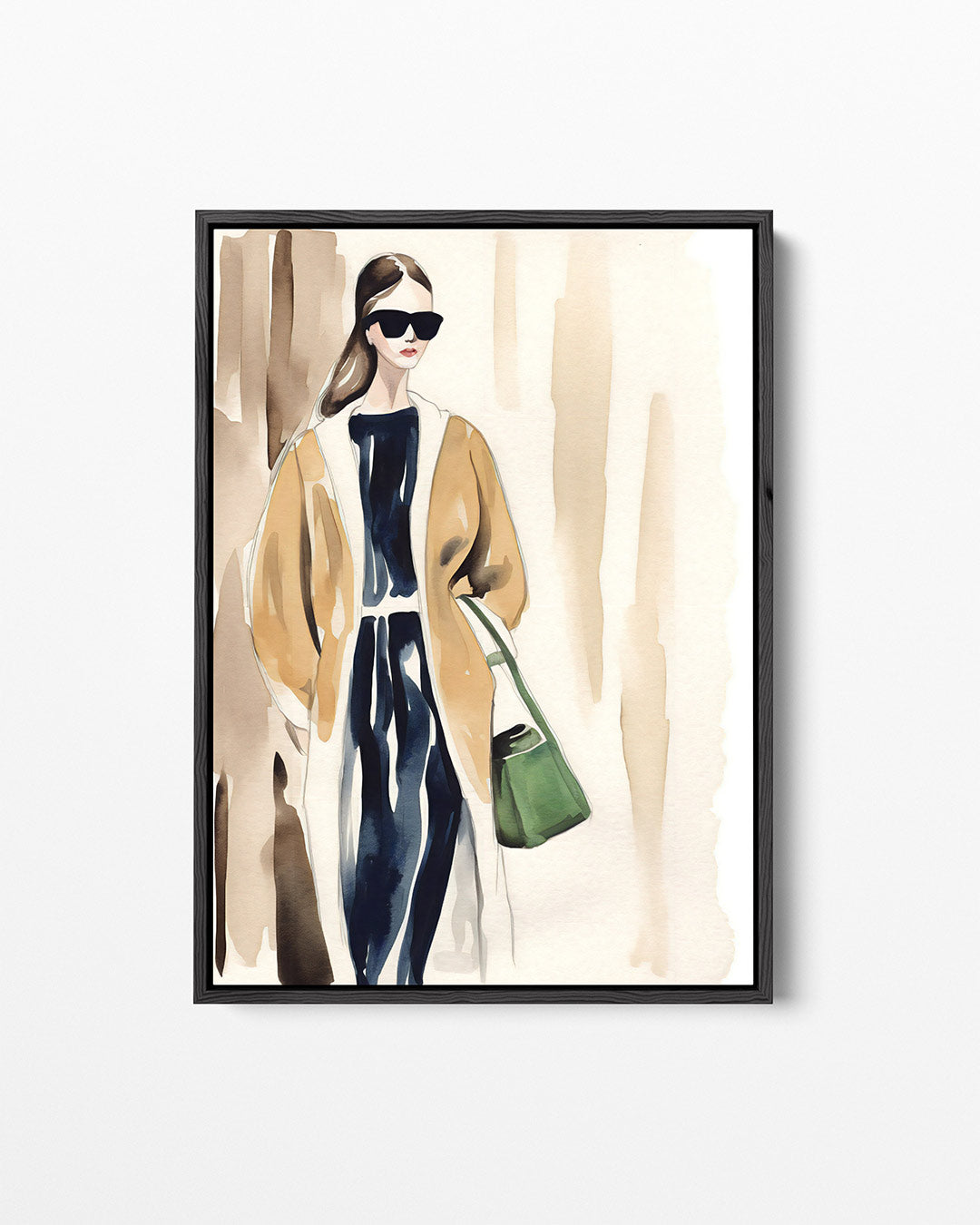 Mode illustratie vrouw Kunstwerk