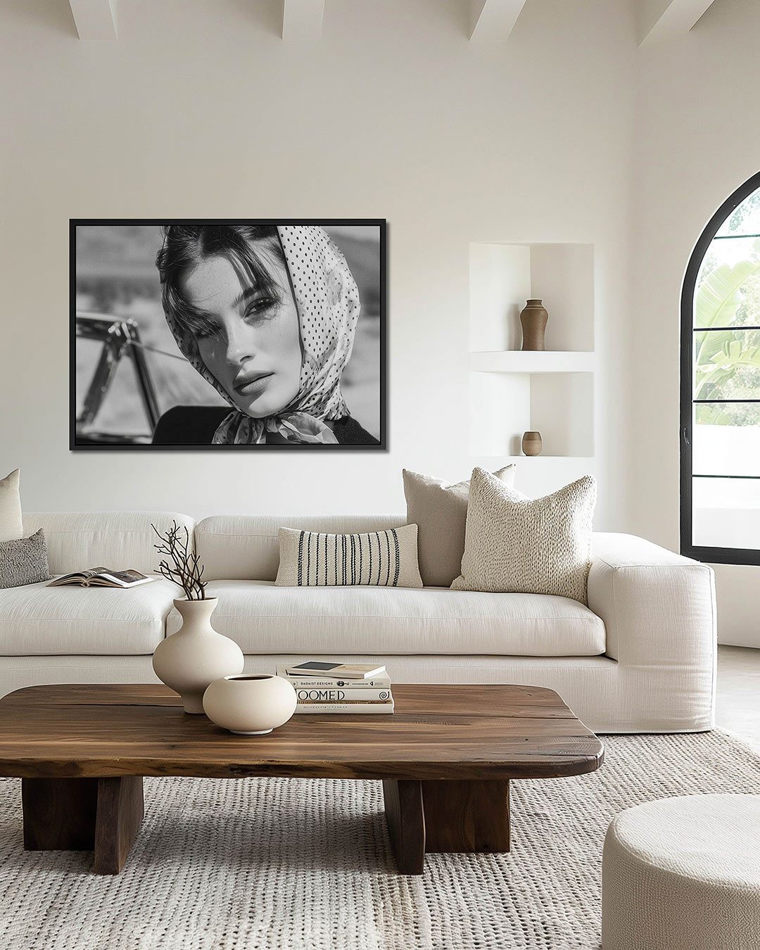 Elegante portretfotografie Kunstwerk