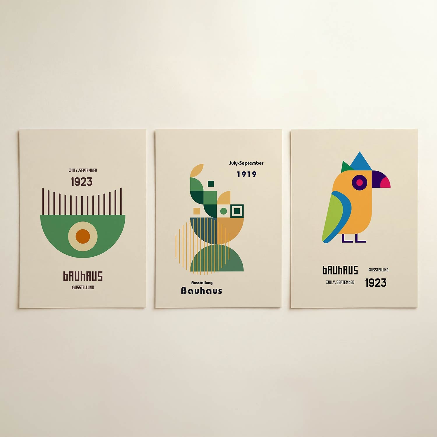 Vorm en kleur Posterset