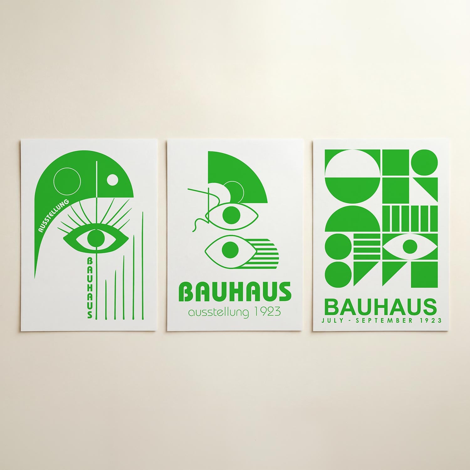 Oog en lijnen Posterset