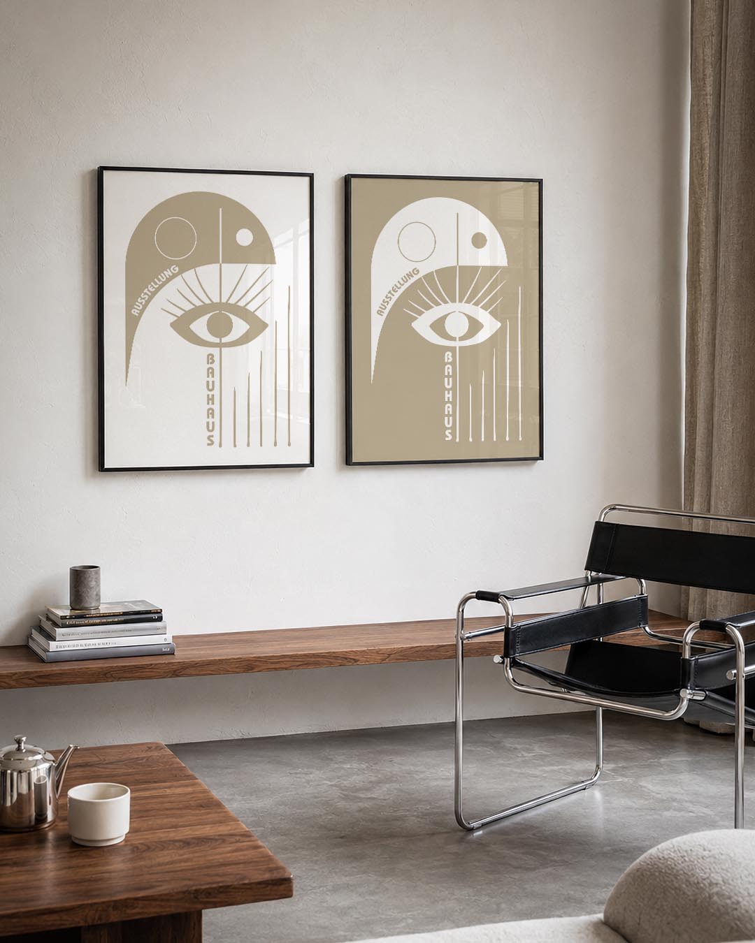 Oog en lijnen Posterset