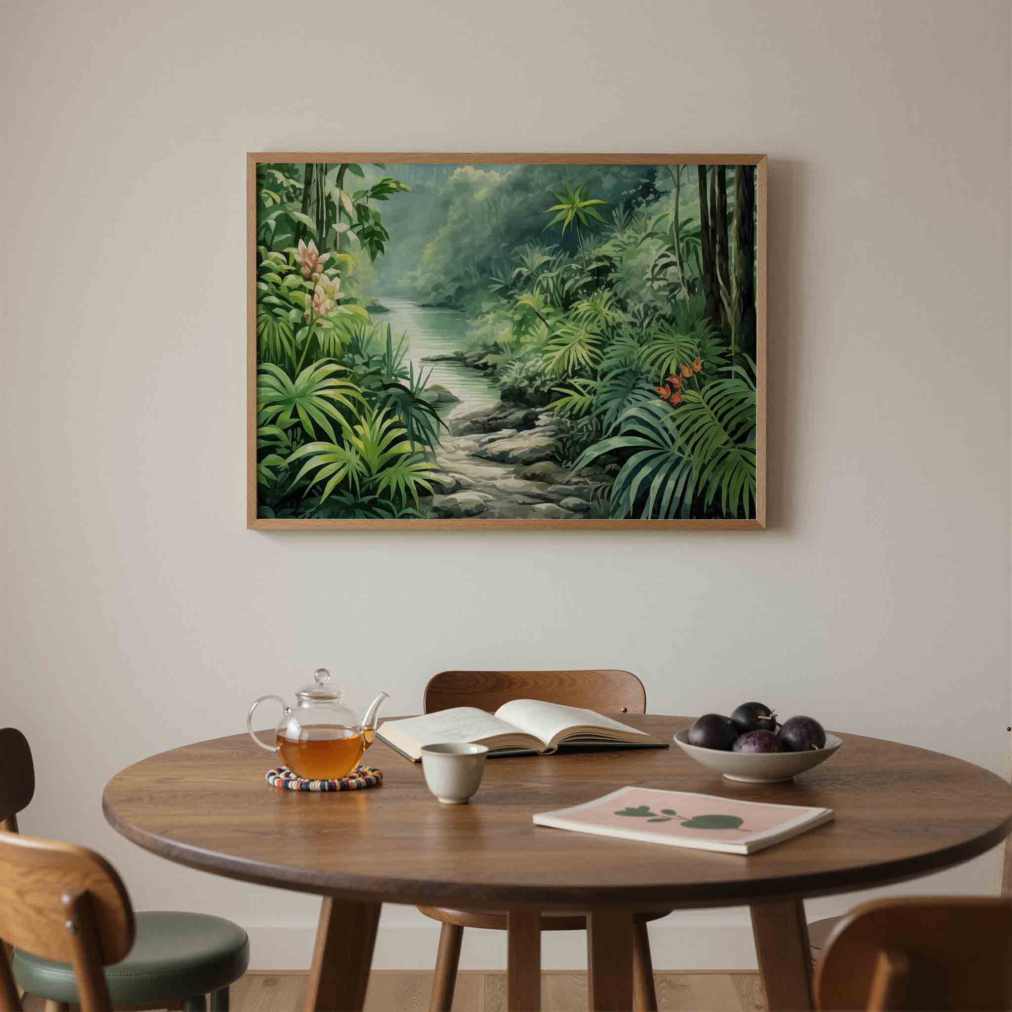 Tropische jungle Poster