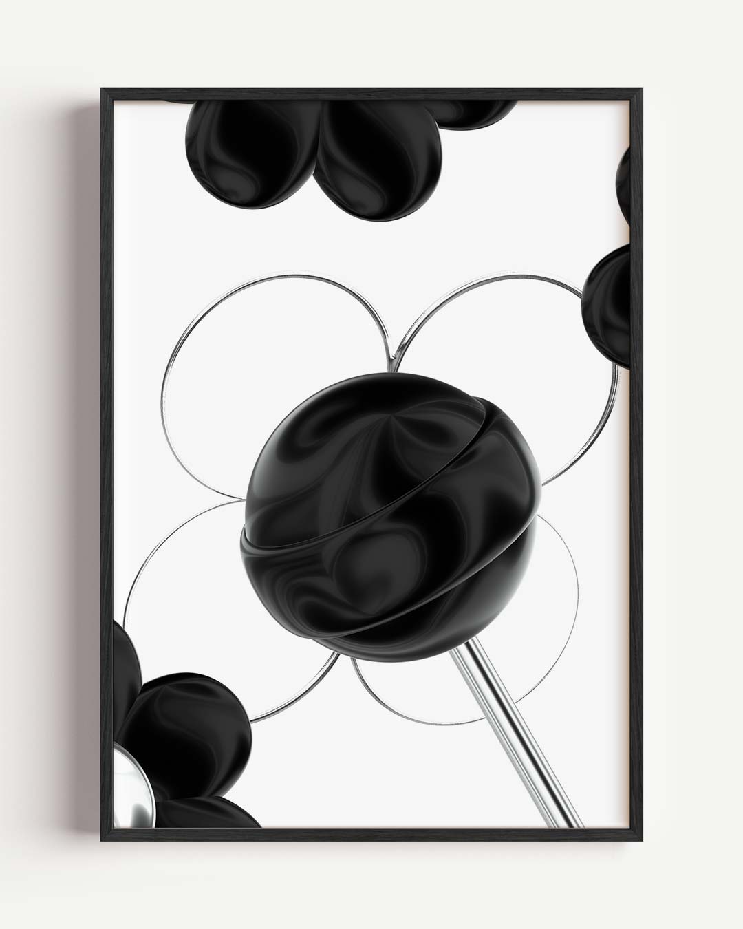 Modern Minimalistische Bloemenposter-WallArtistic